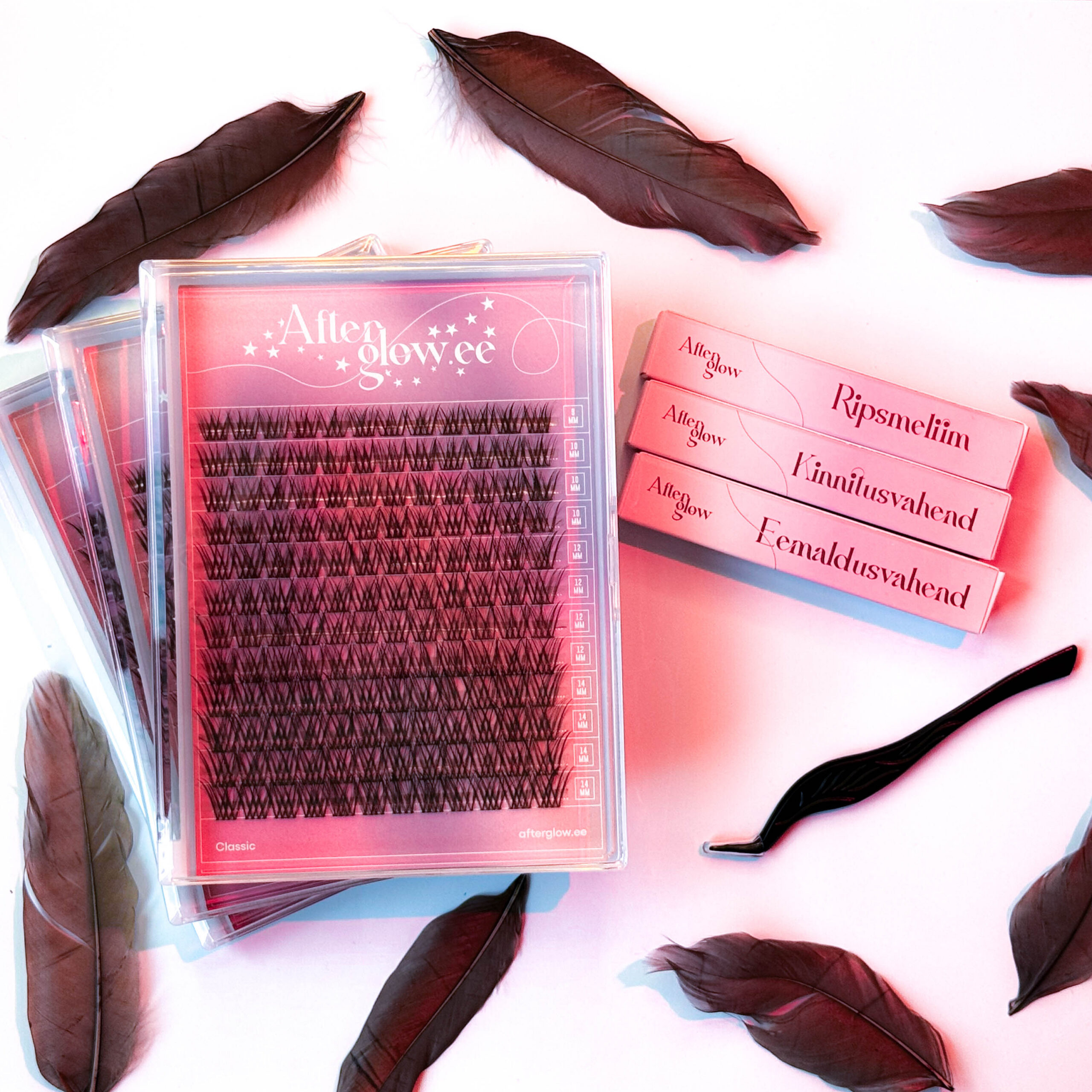 3-month cluster lash kit “Brown Classic”