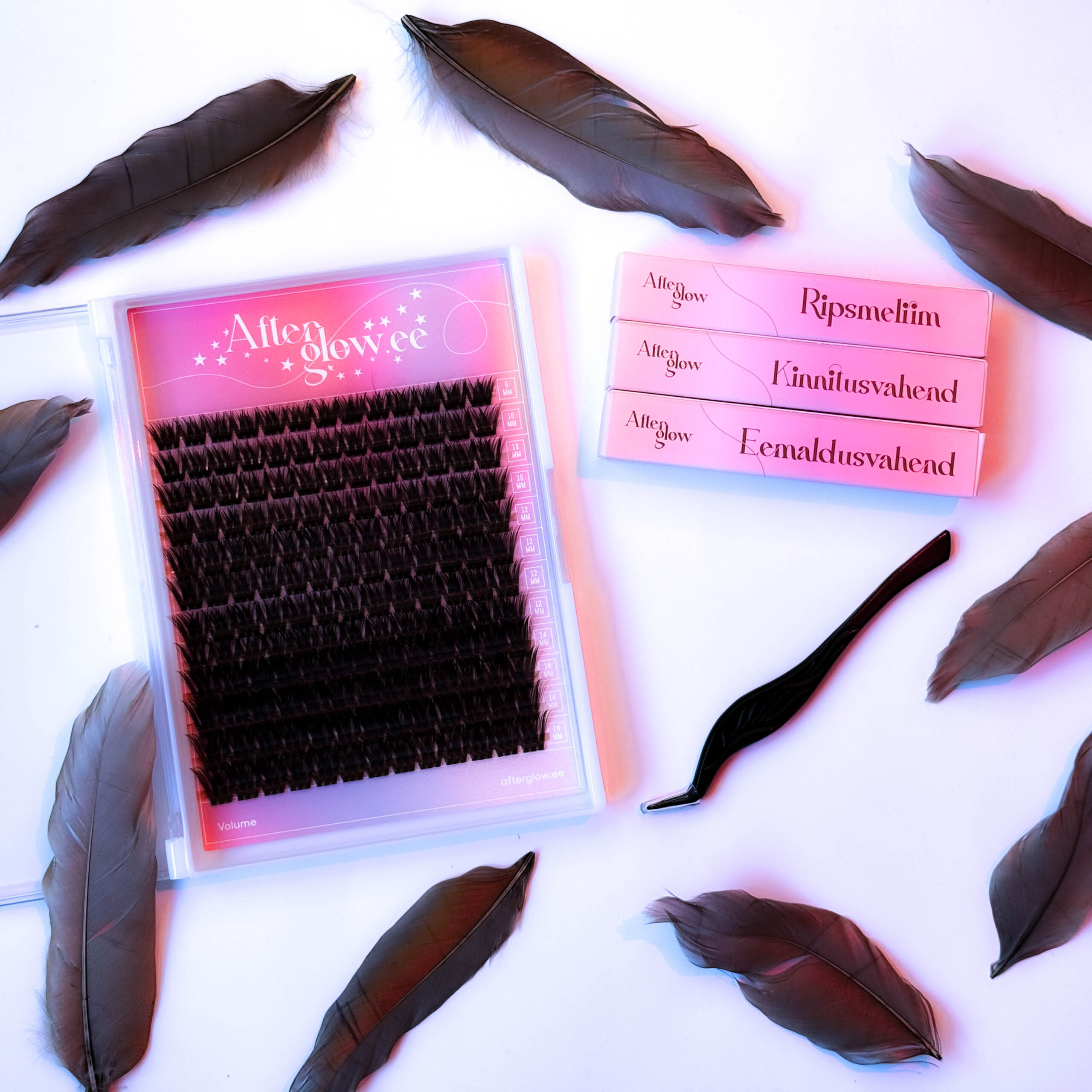 Cluster lash kit “Brown Volume”